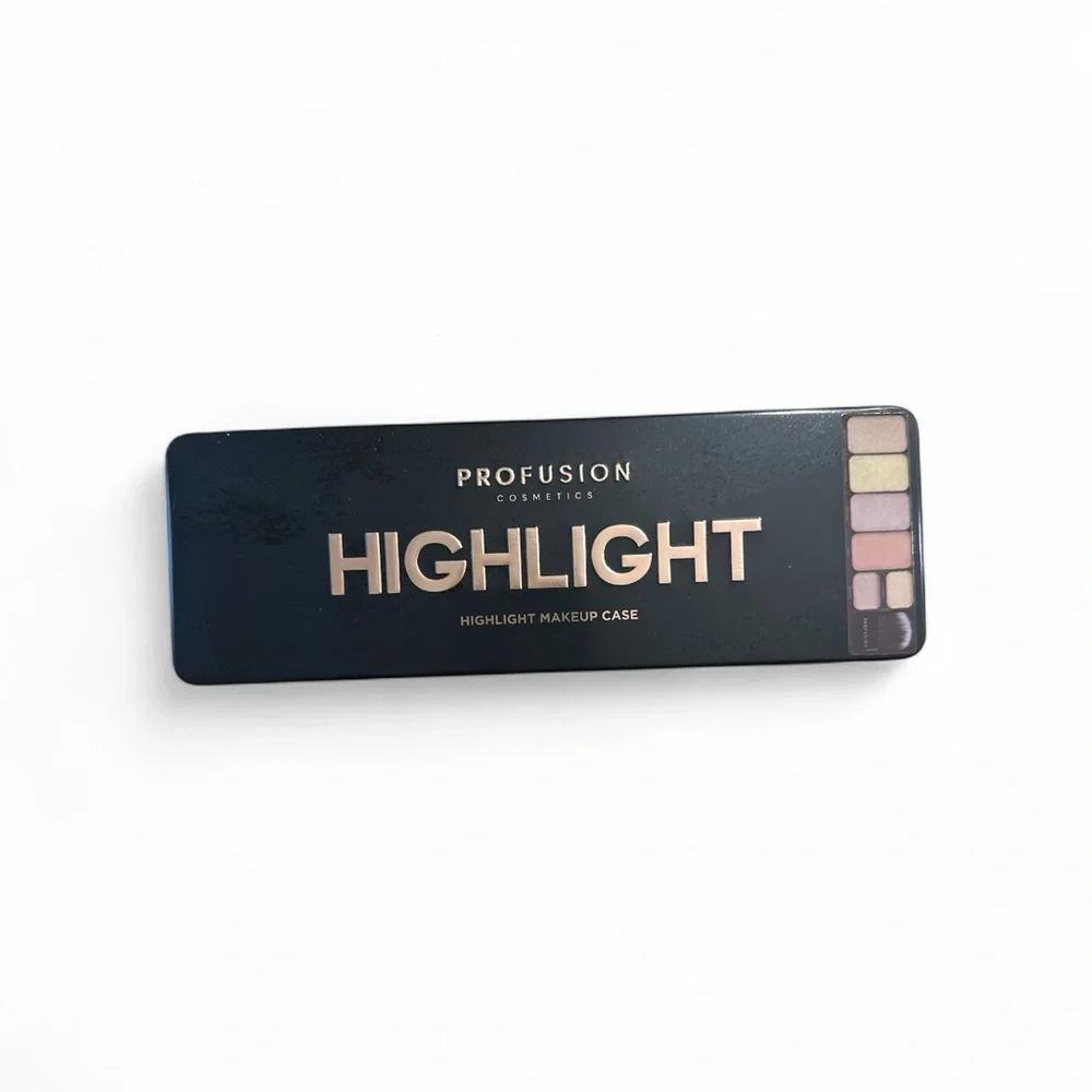 Profusion Cosmetics Highlight Palette - Gold and Pink Shades